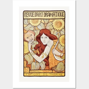 Cover for Revue D'art Dramatique Posters and Art